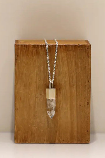 Parts of Four Amulet Necklace T-293-MA+LEM